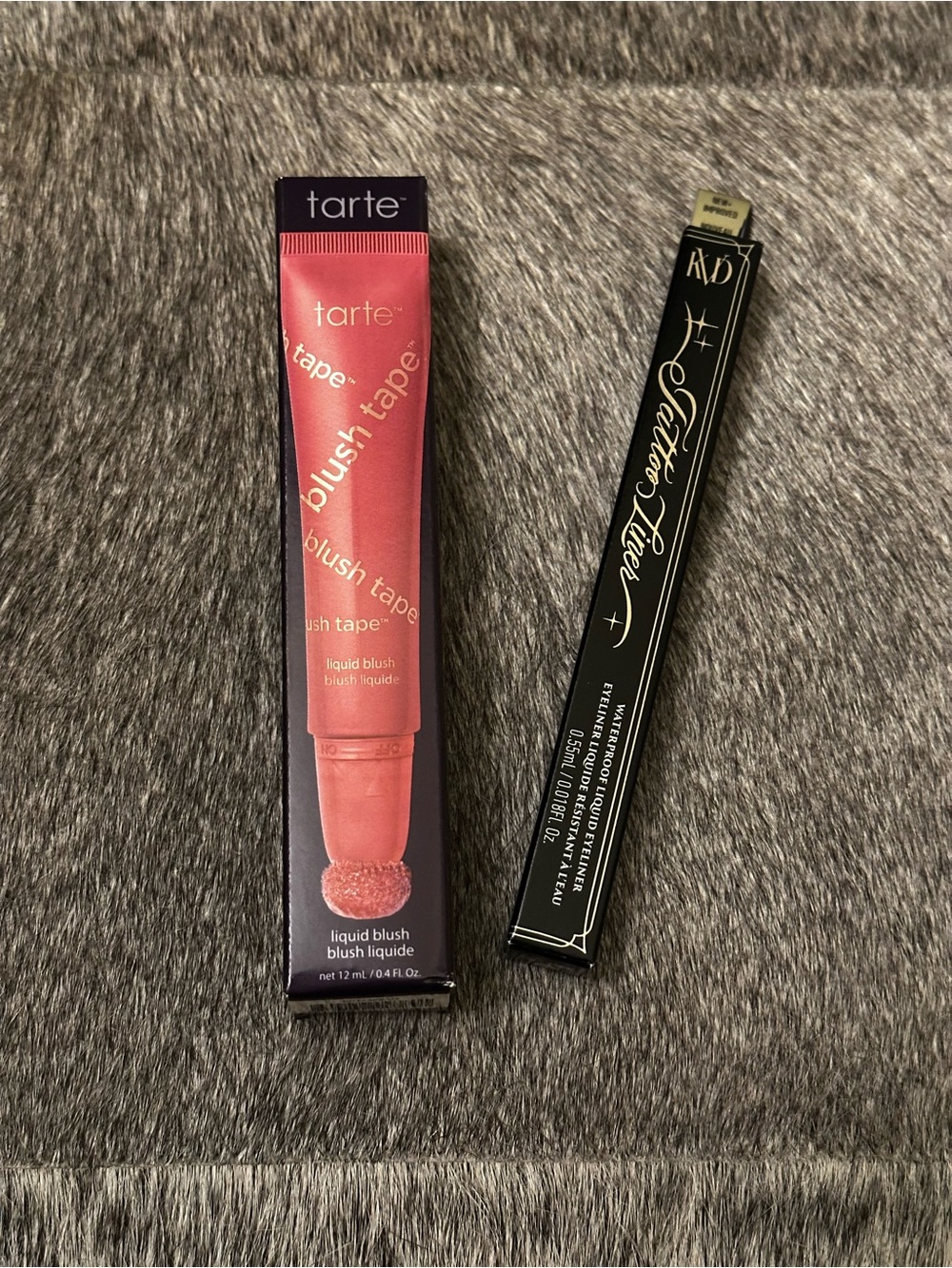 Makeup Bundle with Tarte Blush Tape in Berry & KVD Tattoo Eyeliner in Black